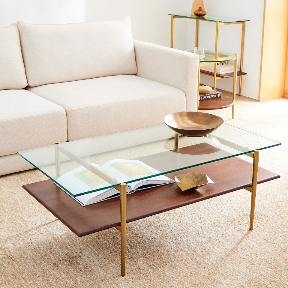 MidCentury Art Display Side Table (51 cm) West Elm Australia